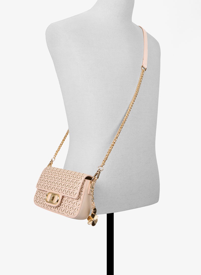 ALDO Bellabling Chain Detail Flap Over Shoulder Bag - Image 2
